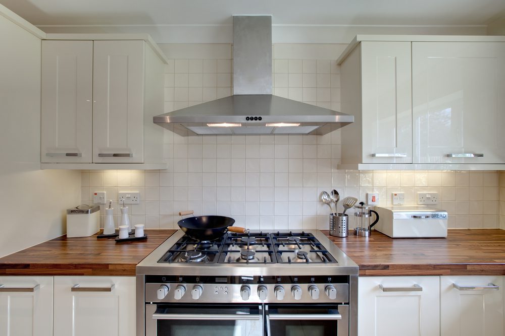 Range Hood 7 Kitchen Custom High Quality Silver Range Hood Service in Indianapolis